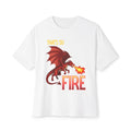 That's So Fire Dragon Tee — Vintage Fire-Breathing Graphic T-Shirt